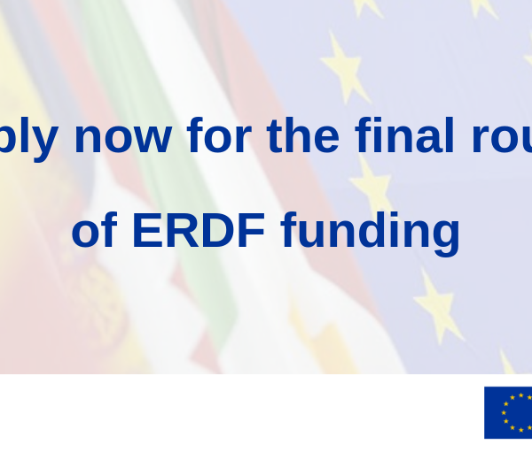 NEW FUNDING ALERT | You can now apply for the final round of ERDF funding